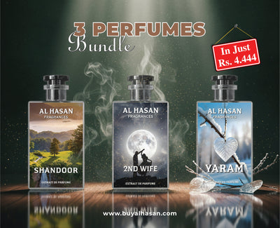 3x perfume bundle Al Hasan Fragrances